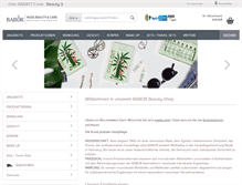 Tablet Screenshot of moss-kosmetik.de
